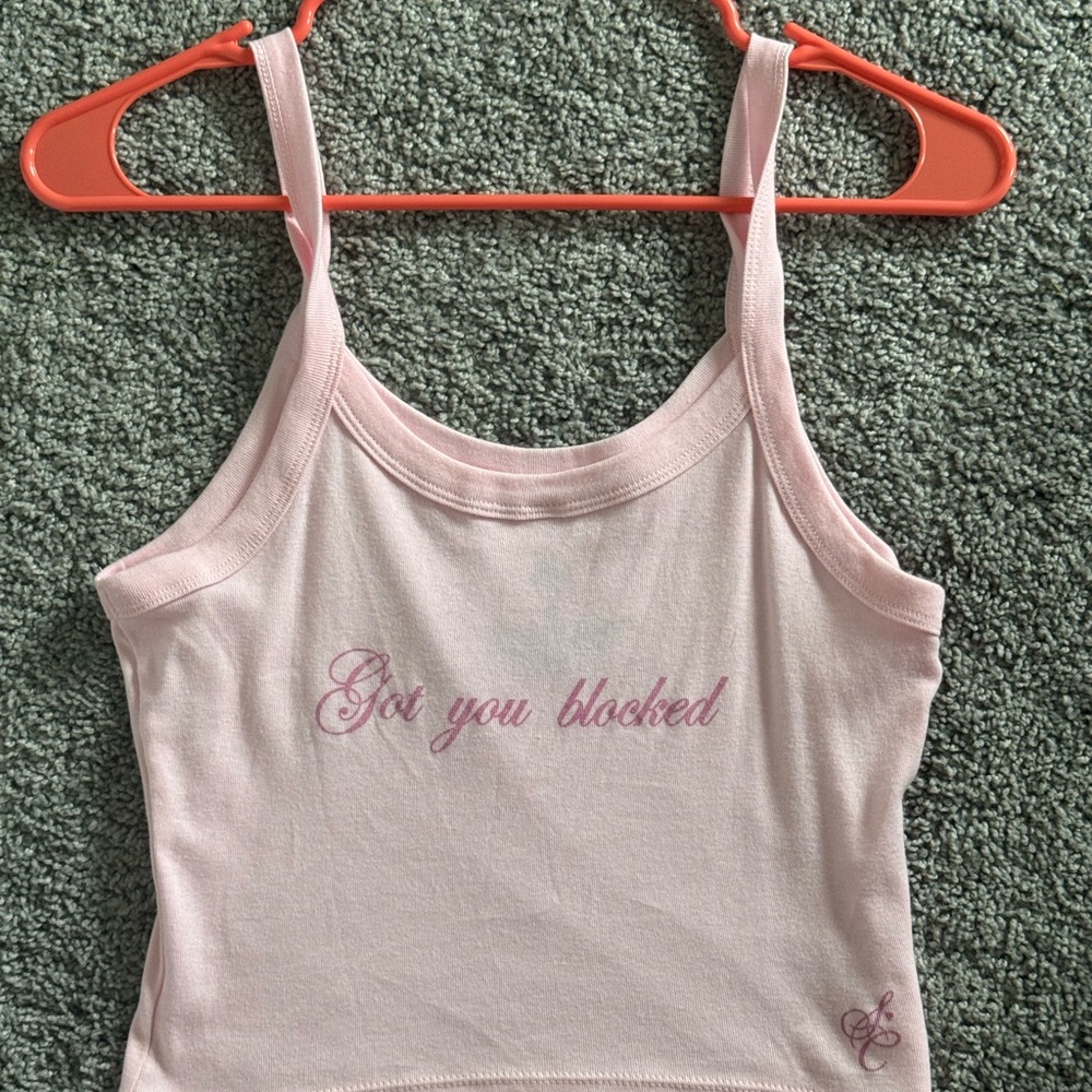 Target Light Pink Women's Tank Top